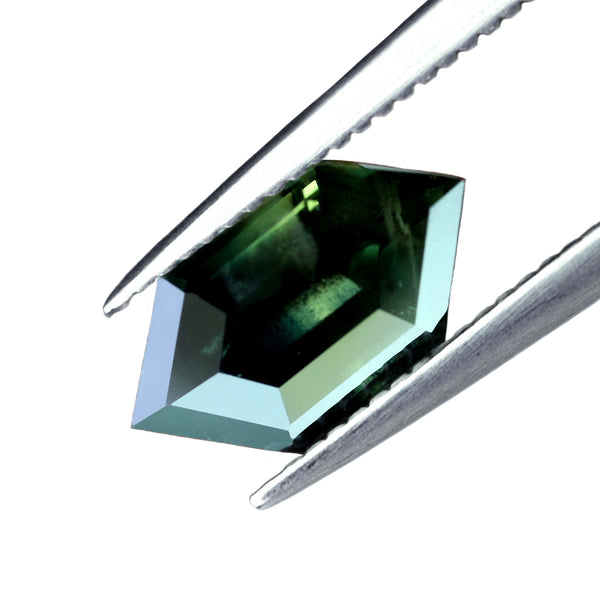 1.45ct Certified Natural Green Sapphire