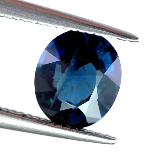 1.27ct Certified Natural Blue Sapphire