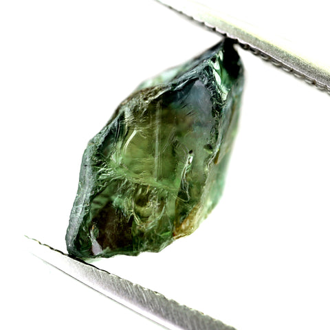 3.35ct Certified Natural Green Sapphire