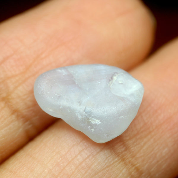 4.09ct Certified Natural White Sapphire