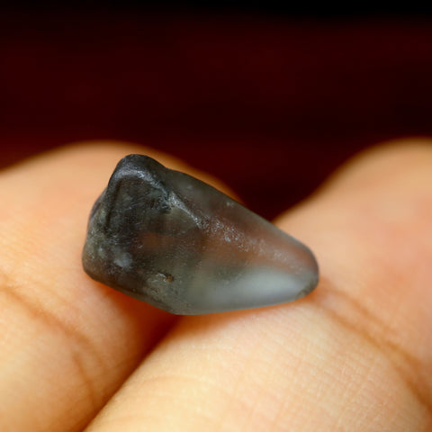 2.93ct Certified Natural Gray Sapphire