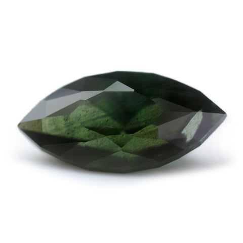 1.54ct Certified Natural Green Sapphire