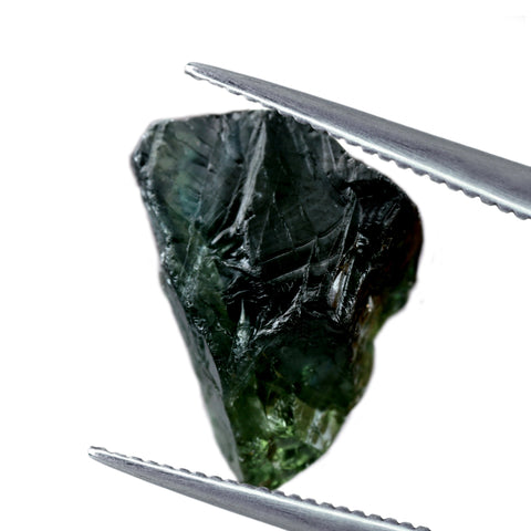 9.04ct Certified Natural Teal Sapphire