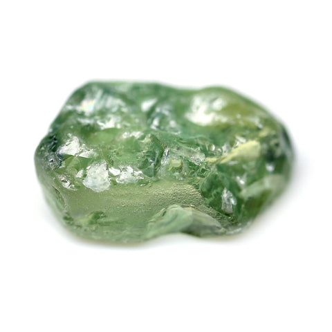 2.14ct Certified Natural Green Sapphire