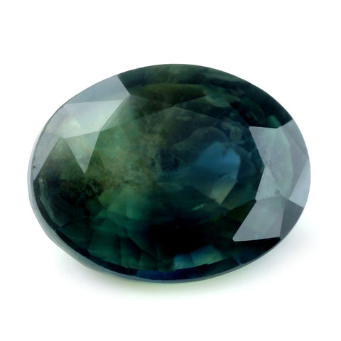 1.15ct Certified Natural Teal Sapphire