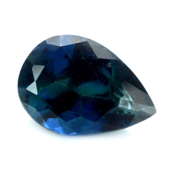 0.98ct Certified Natural Blue Sapphire