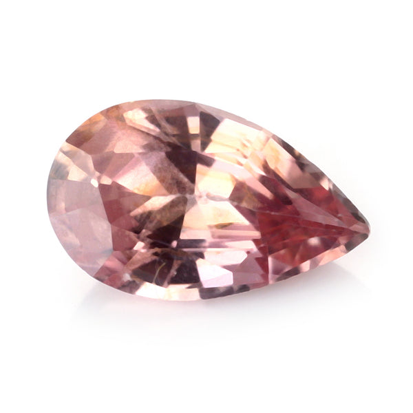 0.34ct Certified Natural Peach Sapphire
