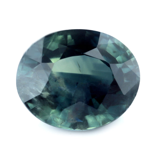 1.04ct Certified Natural Teal Sapphire