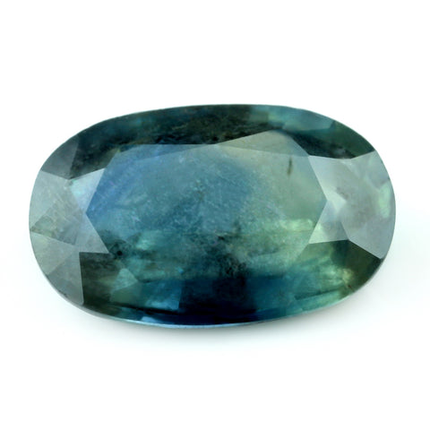1.00ct Certified Natural Teal Sapphire