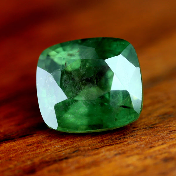3.73ct Certified Natural Green Sapphire