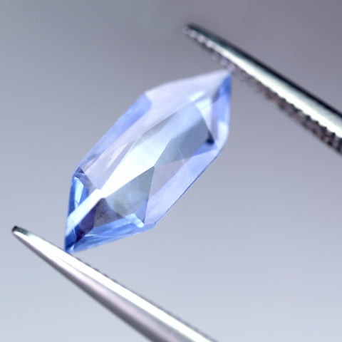 2.12ct Certified Natural Light Blue Sapphire