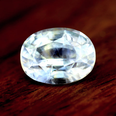 1.95ct Certified Natural White Sapphire