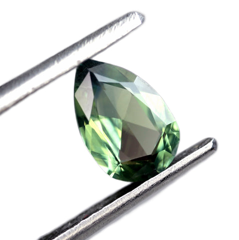 0.85ct Certified Natural Teal Sapphire