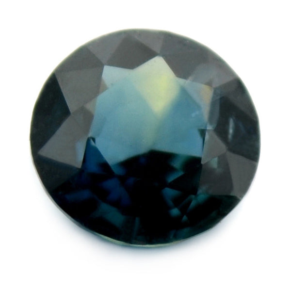 Certified Natural 4.2mm Greenish Blue Sapphire, VS Clarity - sapphirebazaar - 1