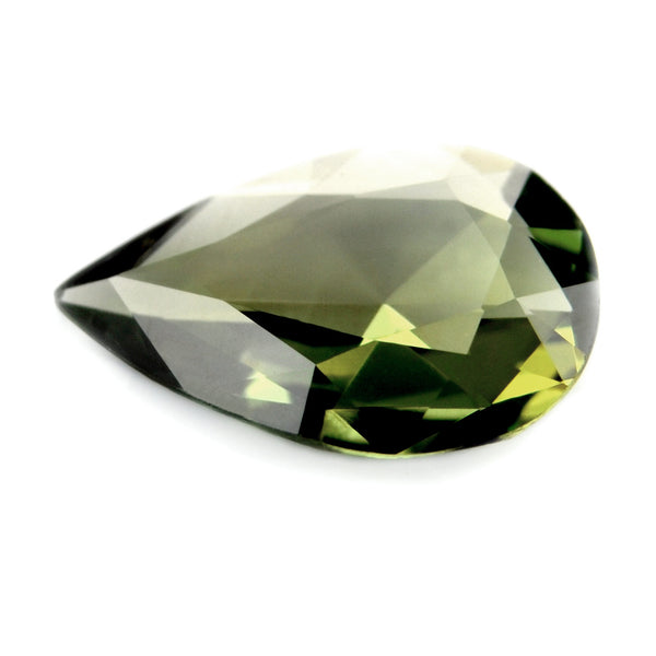 0.65 ct Certified Natural Green Sapphire