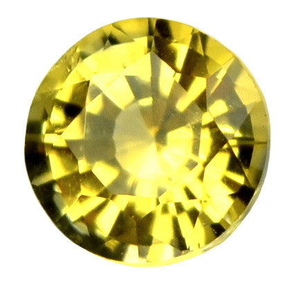 0.33 ct Certified Natural Yellow Sapphire