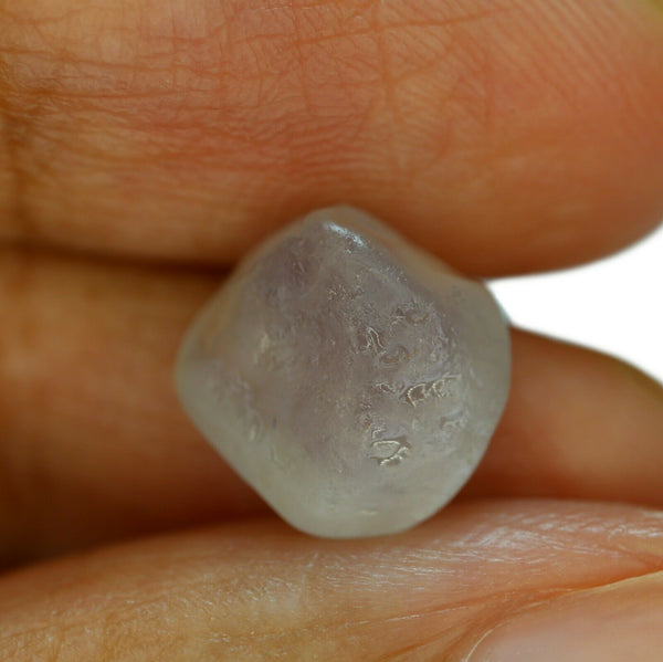 4.71cts Certified Natural White Gueda Sapphire