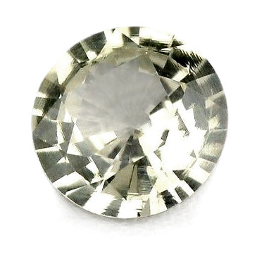 1.39ct Certified Natural White Sapphire