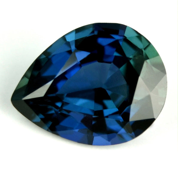 Certified Natural Unheated 0.74ct Blue Sapphire - sapphirebazaar - 1