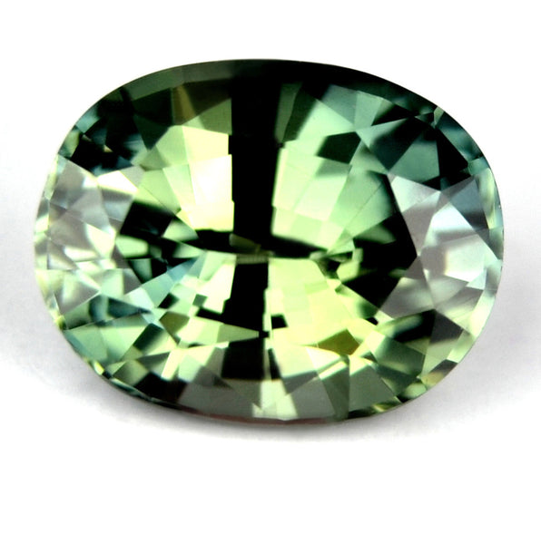 Certified Natural 0.85ct Green Sapphire - sapphirebazaar - 1
