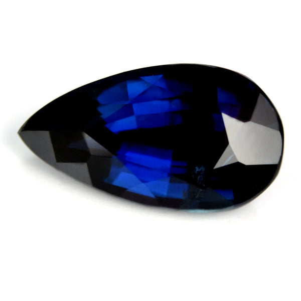 2.04ct Certified Natural Unheated Royal Blue Sapphire - sapphirebazaar - 1