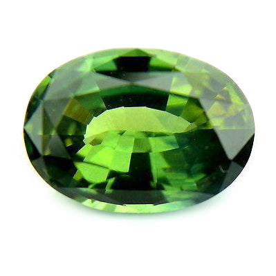 1.39ct Certified Natural Green Sapphire