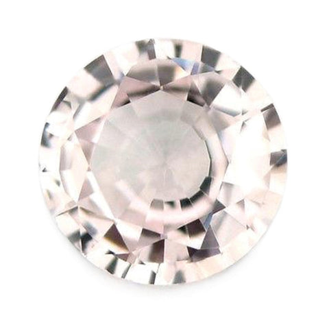 0.48ct Certified Natural White Sapphire