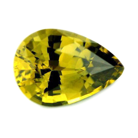 0.82ct Certified Natural Green Sapphire