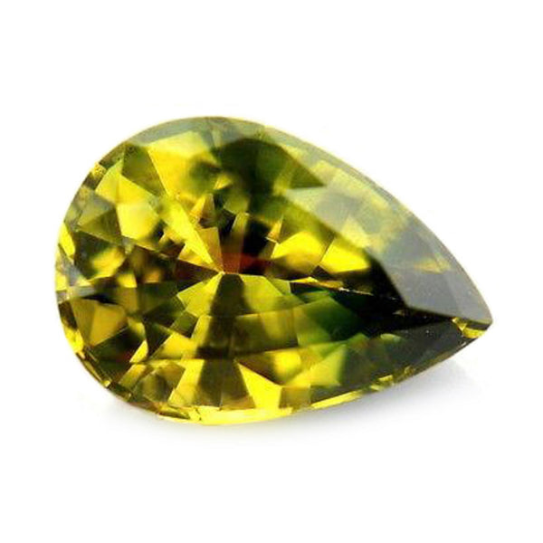 0.67ct Certified Natural Yellow Sapphire