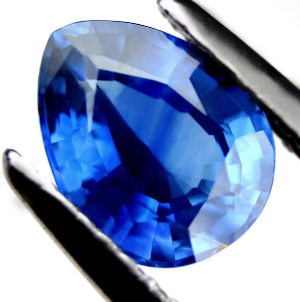 Certified Natural 1.45ct Ceylon Blue Sapphire - sapphirebazaar - 1