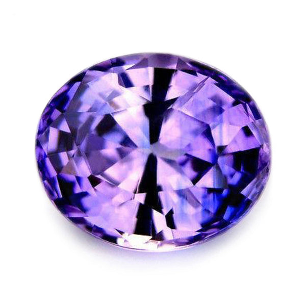 0.95ct Certified Natural Violet Sapphire