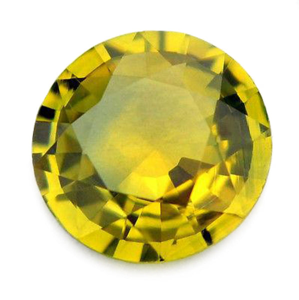 0.53ct Certified Natural Yellow Sapphire