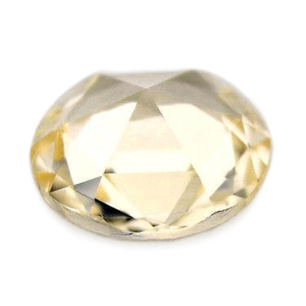 0.54ct Certified Natural Beige Sapphire
