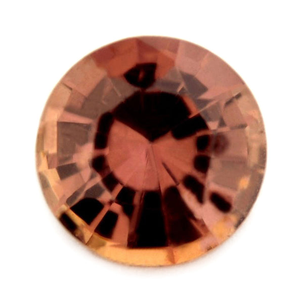 0.77ct Certified Natural Brown Sapphire