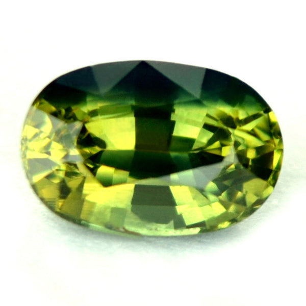 Certified Natural 1.00ct Yellow / Green Sapphire VVS - sapphirebazaar - 1