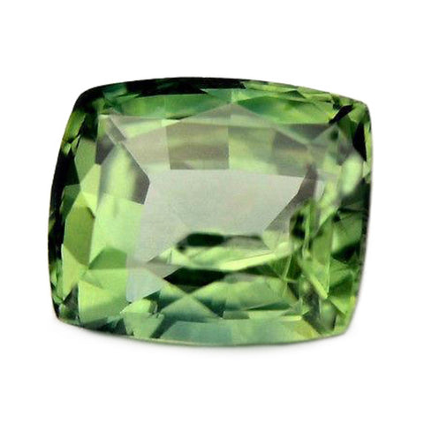 0.95ct Certified Natural Green Sapphire
