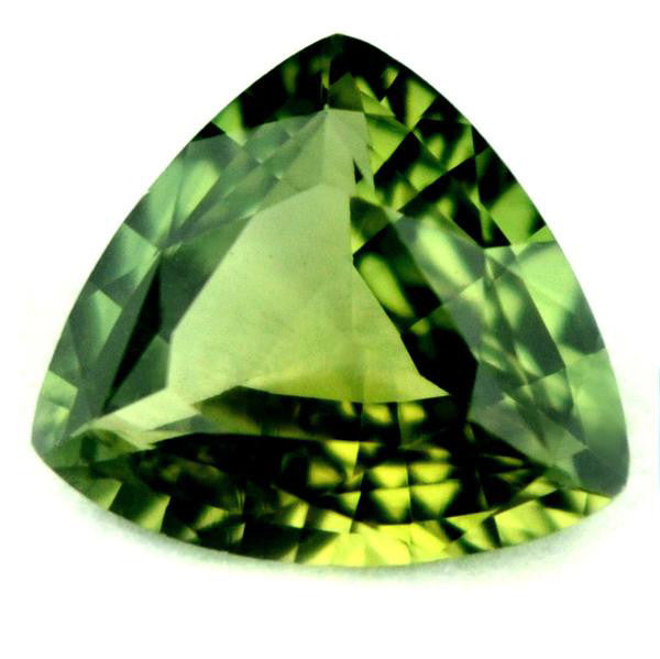 1.02 ct Certified Natural Green Sapphire