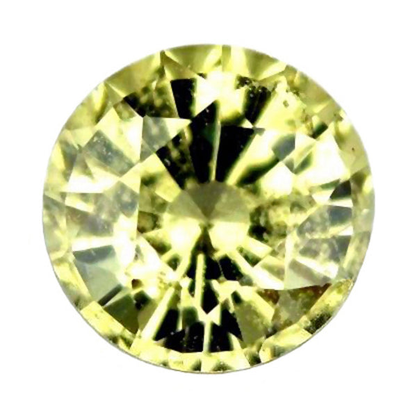 0.54ct Certified Natural Yellow Sapphire
