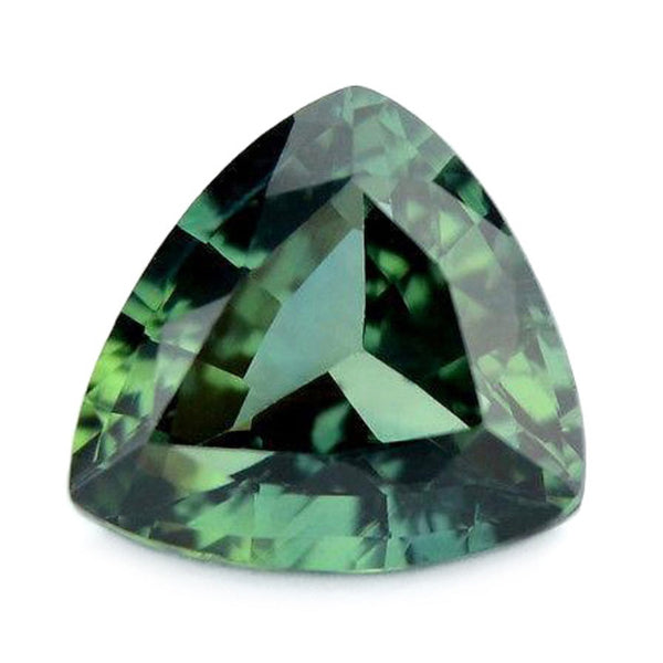 1.55ct Certified Natural Green Sapphire