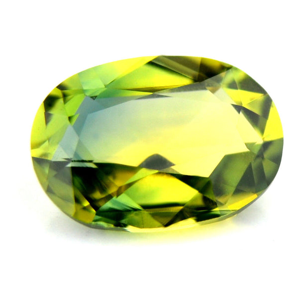 Certified Natural Sapphire Greenish Yellow Color 0.52ct Vvs Clarity Rose Cut Oval Madagascar Gem - sapphirebazaar - 1