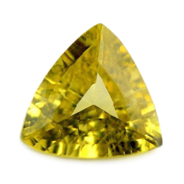 0.58ct Certified Natural Yellow Sapphire