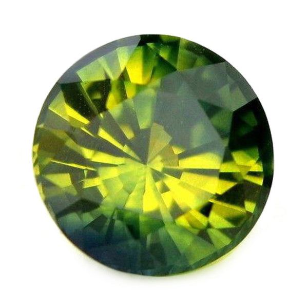 0.91ct Certified Natural Green Sapphire
