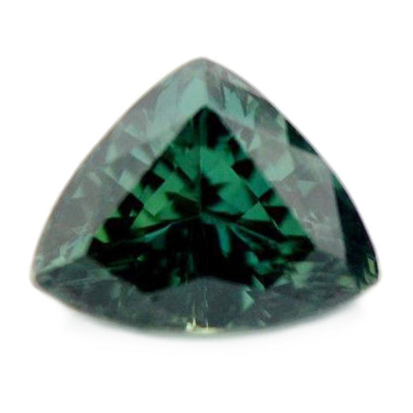 1.07ct Certified Natural Green Sapphire