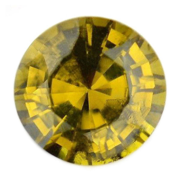 0.94ct Certified Natural Yellow Sapphire