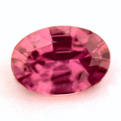 Certified Natural Unheated 0.67ct Pink Sapphire Oval Shape Vs Clarity Madagascar Gem - sapphirebazaar - 1