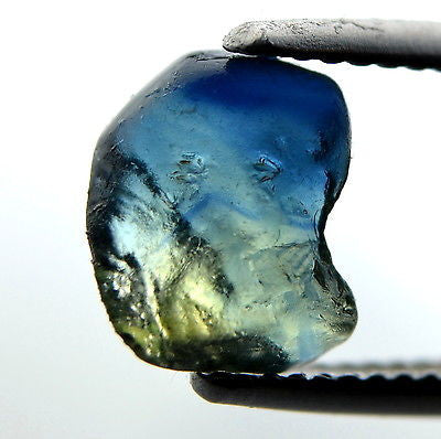 Certified Facet Quality Rough  Blue Untreated Unheated Sapphire 1.90ct vvs Clarity Madagascar Gemstone - sapphirebazaar - 1