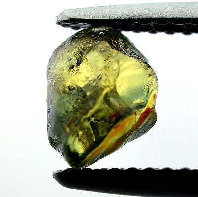Certified Natural Unheated 1.66ct Green Yellow Facet Rough Sapphire Madagascar Gemstone - sapphirebazaar - 1