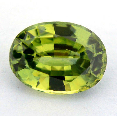 Certified Natural Unheated Oval One ct Spring Green Sapphire Vvs Clarity Untreated Madagascar Gem - sapphirebazaar - 1