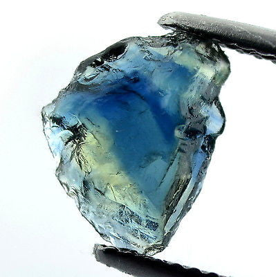 Certified Natural Unheated 2.01ct Facet Quality Rough Blue Sapphire vvs Clarity Madagascar Gemstone - sapphirebazaar - 1