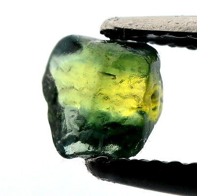 Certified Facet Rough Yellow Green Sapphire Madagascar 0.93ct Unheated Untreated Gem vs Clarity - sapphirebazaar - 1